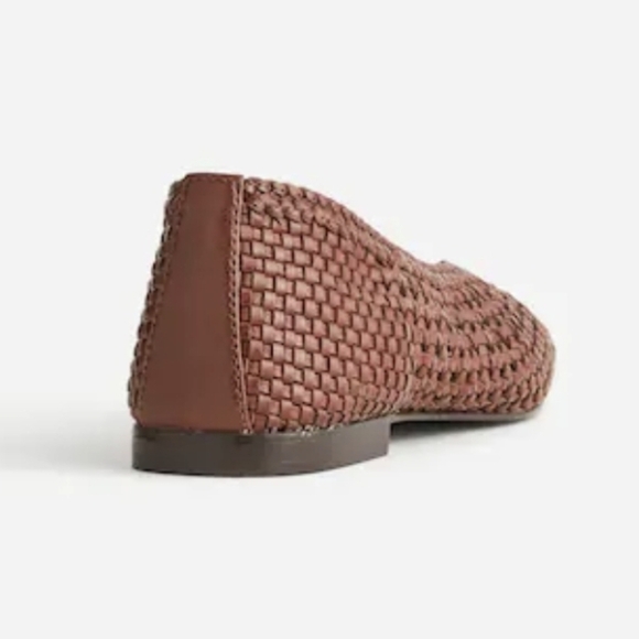 🍁 Madewell Mylie Woven Leather Ballet Flat Size 9 - Picture 3 of 4